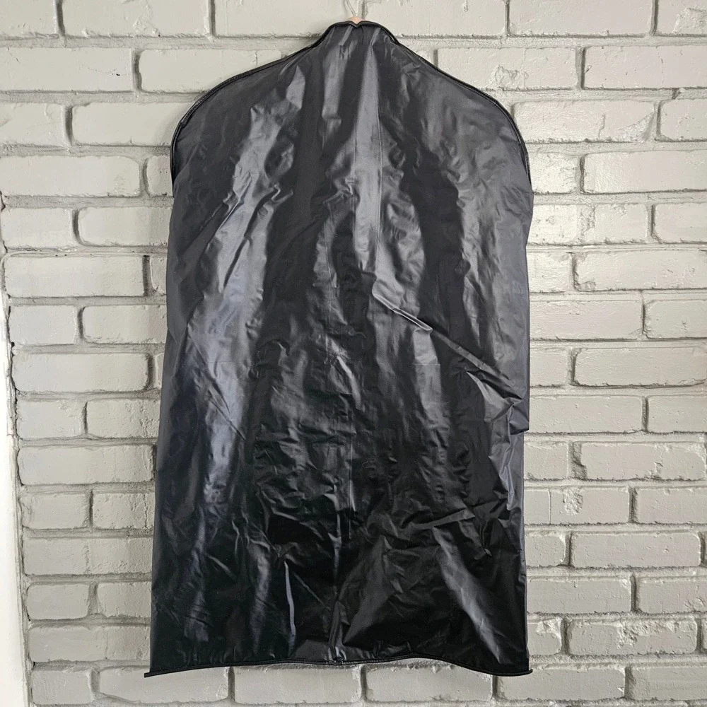 Vintage George‎ J Good Berkeley Garment Bag and Wooden Suit Hanger Yugoslavia